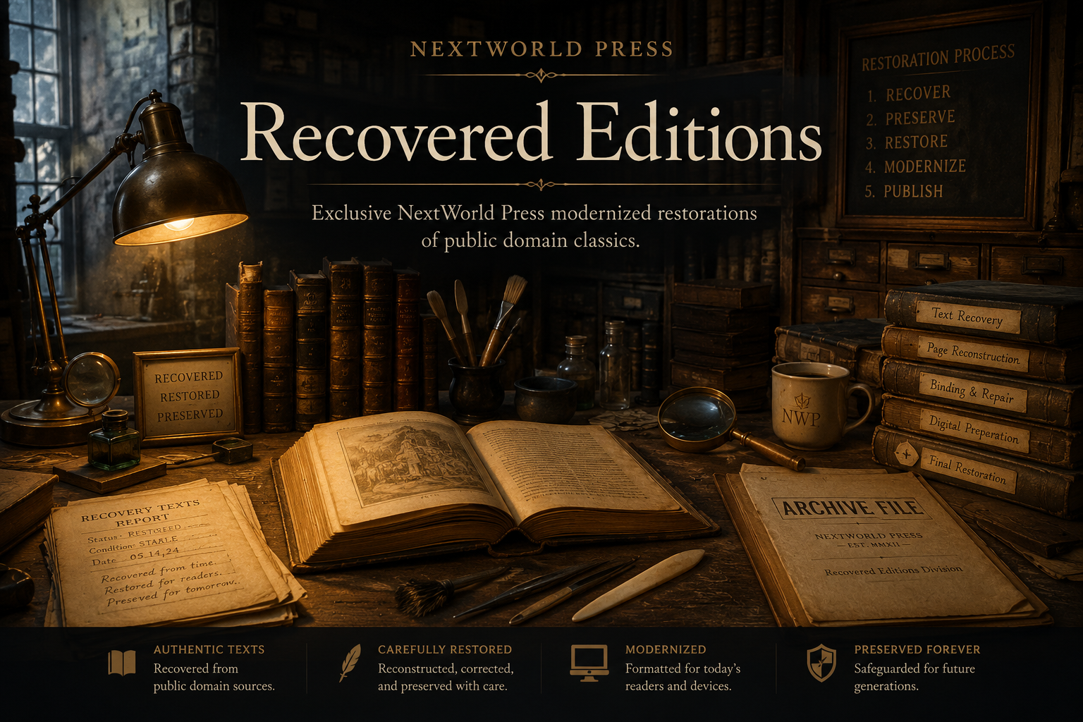 Explore Recovered Editions