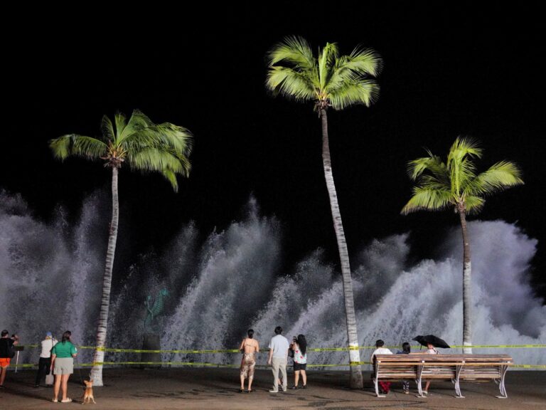 Two deaths reported as Hurricane Simon, storm Rachel batter Mexico’s coast